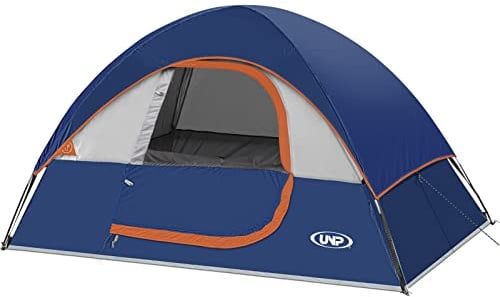 Camping Tent 2 Person, Waterproof Windproof Tent with Rainfly Easy Set up-Portable Dome Tents for Camping