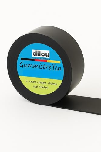 Gummistreifen 25mm breit 4mm dick 1-10m lang Vollgummi Hartgummi (1000x25x4mm)