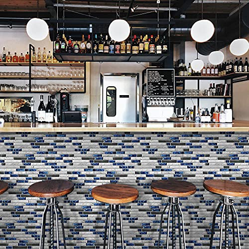 Vinilos Pared Cocina Verde Gris Vinilo Adhesivo Cenefas Adhesivas Baño Cocina Azulejos Decorativos Adhesivos Ba?o DIY Mueble42P, 13.5cm x 55cm