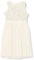 Maya Deluxe Mädchen^Mädchen Paillettenverziertes Hochzeit und Geburtstag Festlich mit Bandschleife Brautjungfernkleid Kleid, Ivory, 3-4 Jahre