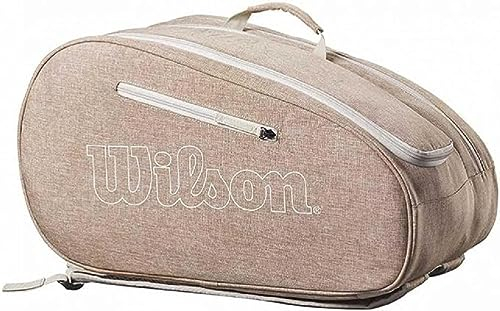 Wilson Padel-Tasche Team, Für bis zu 4 Schläger, Sandfarben