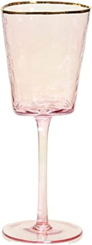 MORYEN Wine Glasses, Red Wine Glass with Gold-Rimmed Crystal Glass mug (Color : 1, Size : 22 * 8.5cm)