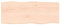 vidaXL Tischplatte, Holzplatte für Tisch Esstisch Couchtisch, Massivholzplatte Handgefertigt mit Baumkante, Ersatztischplatte, 100x40x2cm Massivholz Eiche Unbehandelt