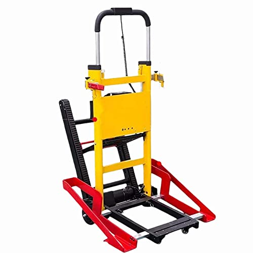 Elektrischer Rollstuhl, Sackkarre, elektrischer Treppensteiger, Handkarre, Rollstuhl, Raupe, Treppensteigfahrzeug, Treppensteigwagen aus Aluminiumlegierung, Tragfähigkeit 160 kg