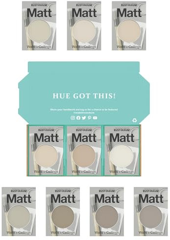 Rust-Oleum Wall Paint in Matt Finish - Restful Neutrals Tester Box