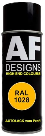 RAL1028 MELONENGELB Spraydose matt Lackspray Sprühdose DIY Autolack
