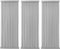 KEESHA Edelstahl Grillroste Ersatzstrahler für Charbroil Tru-Infrarot 3-Brenner Grill 463242515 463367016 463242516 466242515 466242615 463243016 463367516 463367516 66242 516