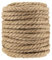 Corde de chanvre, corde de jute épaisse naturelle, corde de jute de 30 mm, corde de chanvre torsadée de 10 m, torsadée for l'artisanat, corde de tir à la corde, ficelle de bagages (taille: 30 mm 5 m)