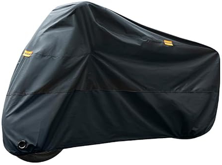 Motorrad Abdeckplane für BMW F 800 GS Blackline 2018, Wasserdicht UV-Beständige Reißfeste Motorradabdeckung, Staubdicht Breathable Motorrad Outdoor Regenschutz,C Black
