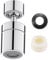 Kitchen Sink Faucet Aerator,Kitchen Tap Spray Head 360°Swivel Adjustable Sink Faucet Head Replacement Dual Function 2 Sprayer Modes Tap Aerator Universal Tap Adapter Attachment