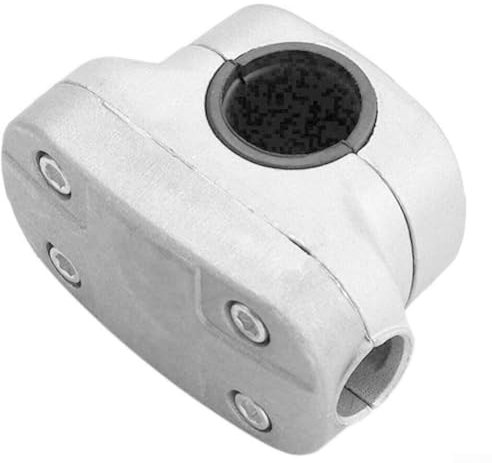 Aluminum Handle Clamp for Universal Brush Cutter and Lawn Mower Tools, Sturdy Bracket