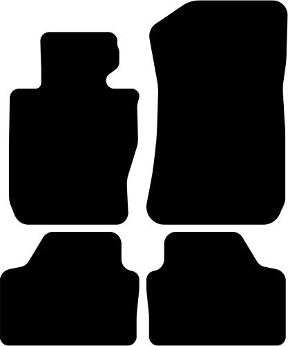 Kovvar Fußmatten passend für BMW X1 E84 2009-2015 Passend zur Ausführung: xDrive | Qualität: Basic