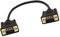 15Pin VGA Short Video Cable Extension Cord Male to Male for Monitor 30cm