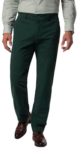 Boston Park Herren große Größen Menswear L-8XL Chino, Bauchfit, Bund seitlich elastisch, bis 70/35 mitternachtsgrün 54 832307137-54