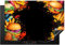KitchenYeah© Protection Pour Plaque Induction 76x51 cm Plaque de Deco Cuisine Protégé Cache De Cuisson Vitroceramique Fast food - Graffiti - Hamburger - Nourriture - Modern