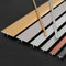 Aluminium Profil Transition T Moulage 3 Pièces, Bande De Séparation De Sol, Bande De Seuil Pour Couvrir Les Espaces Entre Les Sols En Bois, Les Carreaux(Silver,2 * 270cm/3 * 90cm)