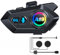 JJXCYH Motorcycle Helmet Speakers, Music Sharing Double Noise Cancellation Helmet Headphone Strong Bass/IPX6 Waterproof Headphone Speakers Compatible All Helmets 1000mAh