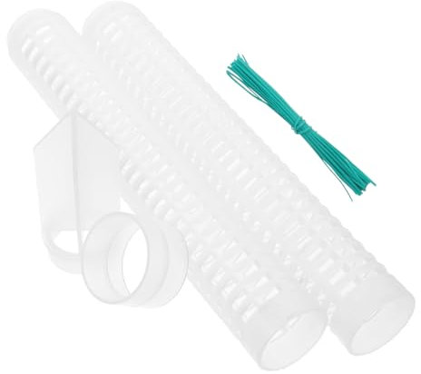 KONTONTY Moosstangen Satz Für Kletterpflanzen Pflanzenstütze Aus Kunststoff Rankhilfe Für Zimmerpflanzen Selbsteinstellende Spalier Für Monstera