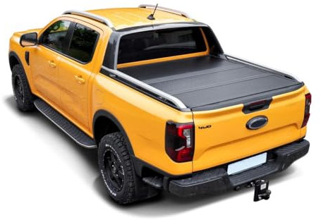 Copertura per vano carico – 3 pezzi pieghevole – alluminio nero verniciato a polvere adatto per modello 2023