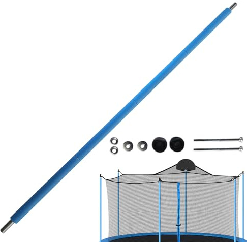 Ersatz-Trampolin Pfosten: Schrankpfosten aus hochfestem Stahl, Schaumstoffschutzrohr, robuste Rahmenbeschläge, Trampolinhalterung in verschiedenen Größen, ideal für Matratzen