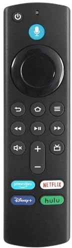 1pc Sprachfernbedienung passend for Fire Smart TVs Stick/TVs Cube/Lite/4K/4K Max und for Insignia/Pioneer