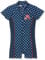 Playshoes UV-Schutz Einteiler Unisex Kinder Badeanzug Schwimmanzug Badebekleidung, Herzchen, 98/104