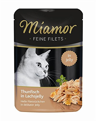 Miamor Feine Filets Thunfisch in Lachsjelly | 24x100g