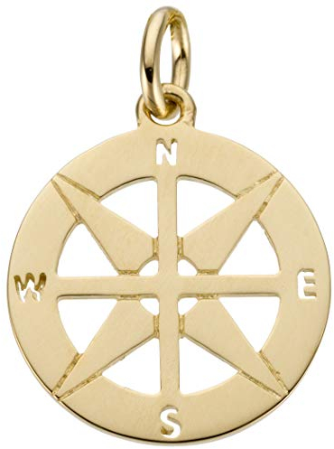Jobo Damen-Anhänger aus 585 Gold in Kompass-Form