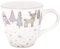 GreenGate - Tasse, Kindertasse, Weihnachtstasse - Forrest - Lavender - Steingut - 8 x 8 x 11 cm