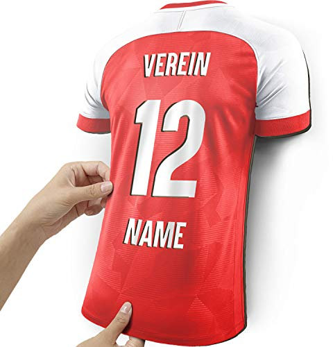 Elbeffekt Trikotlampe für Bergische Fans aus Holz - personalisierbares Geschenk - schenke Dein individuellen Bergischer Fanartikel aus Echtholz