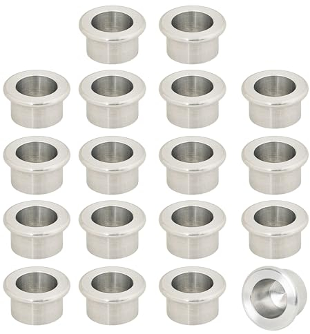 bionik by BioKinder 18er Set Aluminiumhalter Kerzeneinsatz Kerzenhalter für Geburtstagsring