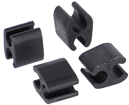 XLC Kabelclip BR-X119 Ø4mm Kabel, Ø5mm Aussenhülle 4er Set, 2500361023