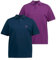 JP 1880 Polo Piquee, Confezione Doppia Polo T-Shirt Uomo, Viola, 7XL
