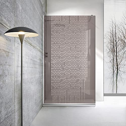 Aqua Roy Modčle INOX RAIN 70 cm ŕ partir de 70/80/90/100/110/120 Paroi de douche coulissante ŕ l'italienne 120 cm en verre bronze transparent avec revętement nano en acier inoxydable 70 x 195 cm
