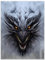 wandmotiv24 Poster als Wanddeko, Größe 80x60cm, Malerei, Drache, Fantasy, Moderne Wanddeko, Wandbilder, Deko, Bild M0242