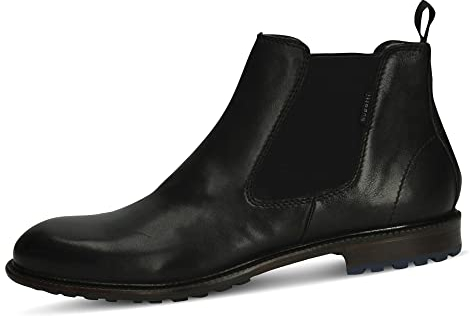 bugatti Stivali da uomo 311a0a324100, Nero 1000 1000, 43 EU