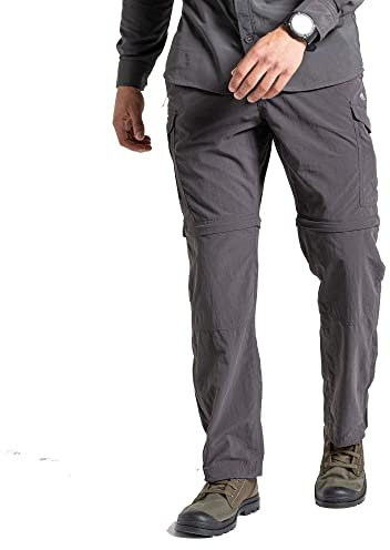 Craghoppers NL Conv Herren-Hose, Schwarz - Black Pepper, 42 W/32 L