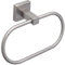 TocTen Anneau porte-serviette – Épais SUS304 en acier inoxydable SUS304 pour salle de bain – Support mural ovale unique pour salle de bain et cuisine (nickel brossé)