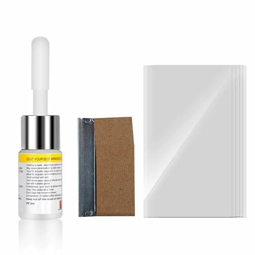 Kit Réparation Résine, Verre Fissuré Rayé Éclat Pare-Brise Écran Téléphone !