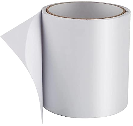 LLPT Waterproof Patch Seal Tape 100MM*3M*0.5MM Instant Sealing for Boats Hoses Pipes Gutters Pool Liners Coaxial Antenna and Electrical Cables White (BS403WT)