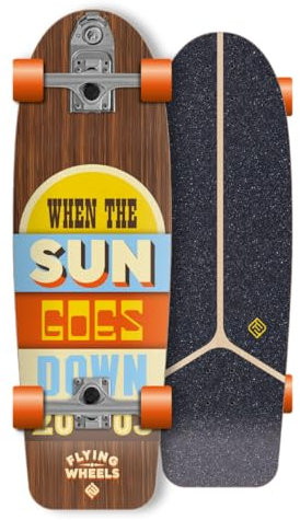 Surfskate Komplettboard Flying wheels Sundown 30 - Classic - Pendulum Series