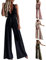 Jumpsuit Damen Sommer, Kreuz Rückenfrei Jumpsuits Für Damen Overall Damen Elegant Jumpsuit Damen Elegant, Jumpsuit Damen Elegant Für Hochzeit Jumpsuit Damen Sexy Jumpsuit Damen, Hosenanzüge Für Damen