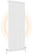 Heilmetz 1600 x 608mm Radiator Vertical Radiator White Column Designer Flat Panel Radiator Modern Heater Central Heating Radiator