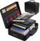 COLCASE Feuerfeste Dokumententasche mit Schloss, feuerfeste, wasserdichte Datei-Organizer-Tasche, 5 Schichten, Schutz, feuerfeste Tasche, Aufbewahrung für Laptop, Zertifikate, Dokumente, Reisepass,