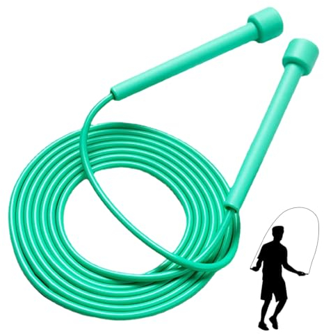 INGJIA Comba Profesional de Aluminio, Combas Fitness con Rodamientos y Mango Antideslizante, Jump Rope, Cuerda de Saltar Boxeo. para Mujer y Hombre