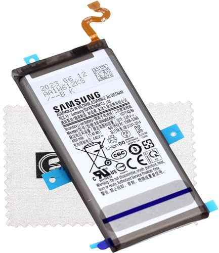 Batteria originale EB-BN965ABU per Samsung Galaxy Note 9 (N960F) con panno di pulizia Shlok