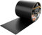 HSS® Dach Reparaturband PLUS 1,65mm mit MicroSealant® Klebstoff, extrem beständig, universell einsetzbar, wasserdichtes Klebeband, Butylband, SKZ geprüft (Schwarz, 10cm Breite / 5m Länge)