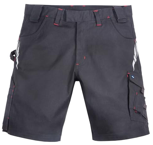 Scheibler Workwear – Shorts Gary Herren – Arbeitshose kurz für die Arbeit – Arbeitsshorts für den Sommer – Cargo Shorts mit viel Stauraum – verfügbar in den Größen S-XXL