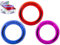 Assorted Color Flying Ring Skimmer Disc- 24cm, 1 Piece Design (3 Colors: Red, Pink, Blue) - Super-Fast Action, Perfect for Outdoor Fun & Fitness at the Park, Garden and Beyond