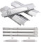 Adviace Grill Ersatzteile für Charbroil Gas2Coal 463340516 463370519 463370516 Gas 2 Kohlegrill Modelle, G421-0500-W1 G466-2500-W1 Brenner G553-0002-W1A Heizzelt G4322 -0078 -W1 Tragrohr